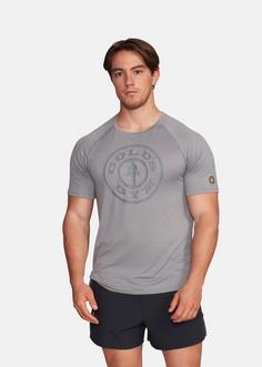 Rückansicht von Gold’s Gym  KURT T-Shirt Herren castlerock