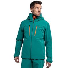 Rückansicht von Schöffel FN Ski Jacket Pontresina Skijacke Herren 6895 grün