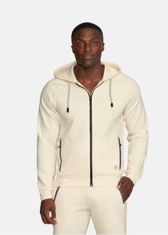 Rückansicht von Gold’s Gym  GENE Trainingsjacke Herren off-white