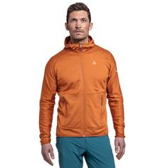 Rückansicht von Schöffel Hiking Fleece Hoody Style Cascata MNS Fleecejacke Herren 5845 gelb