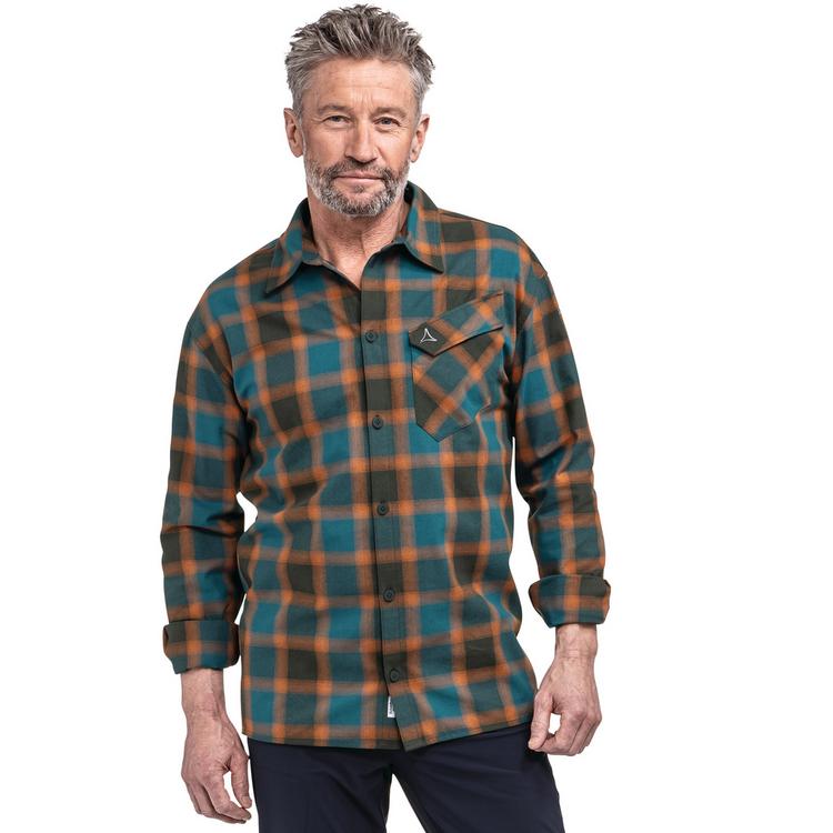 Sch&ouml;ffel Sch&ouml;ffel Hiking Shirt Style Poplar MNS Funktionshemd Herren - 6965 - gr&uuml;n - 0 | SportScheck