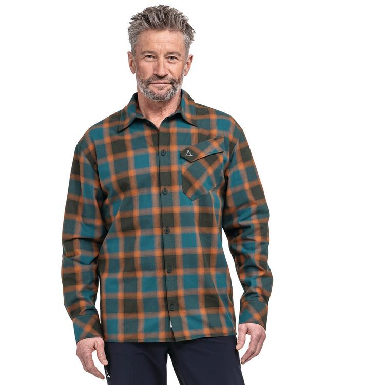 Sch&ouml;ffel Sch&ouml;ffel Hiking Shirt Style Poplar MNS Funktionshemd Herren - 6965 - gr&uuml;n - 0 | SportScheck