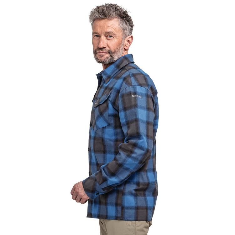 Sch&ouml;ffel Sch&ouml;ffel Hiking Shirt Style Poplar MNS Funktionshemd Herren - 8655 - blau - 2 | SportScheck