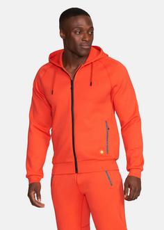 Rückansicht von Gold's Gym GENE Trainingsjacke Herren Grenadine