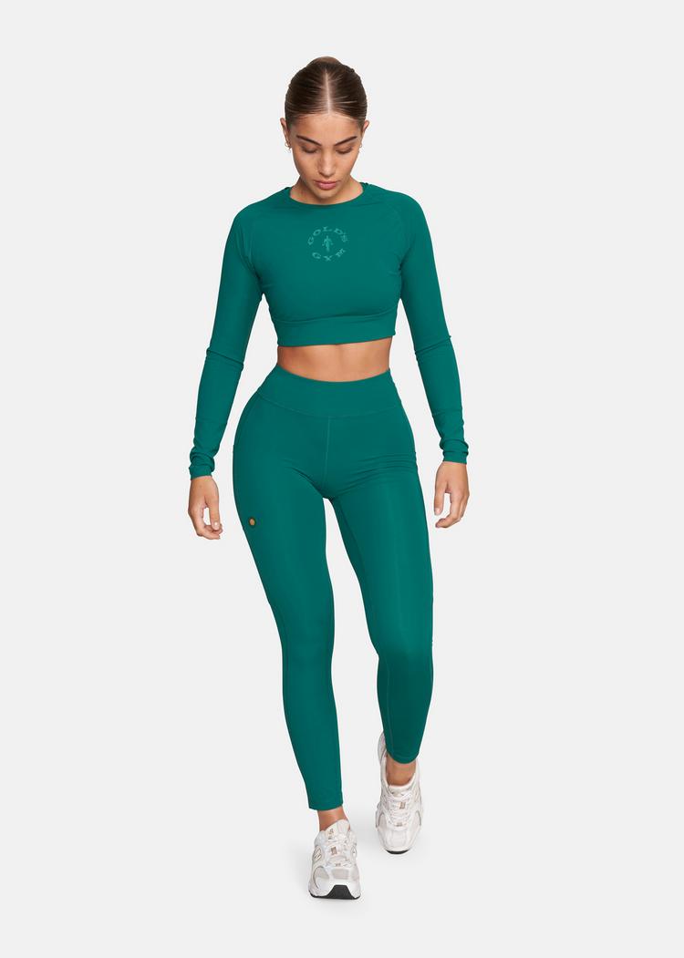 Gold's Gym Gold's Gym HELEN Croptop Damen - malachite - 1 | SportScheck