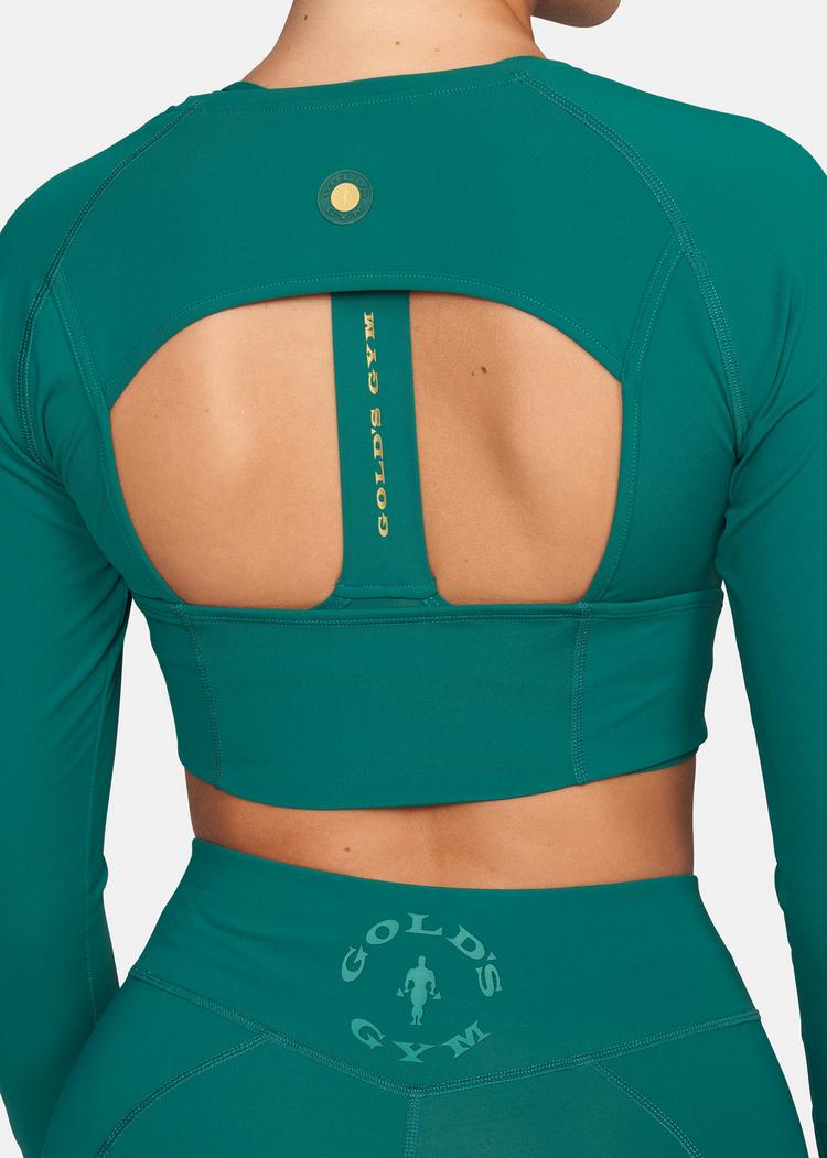 Gold's Gym Gold's Gym HELEN Croptop Damen - malachite - 0 | SportScheck