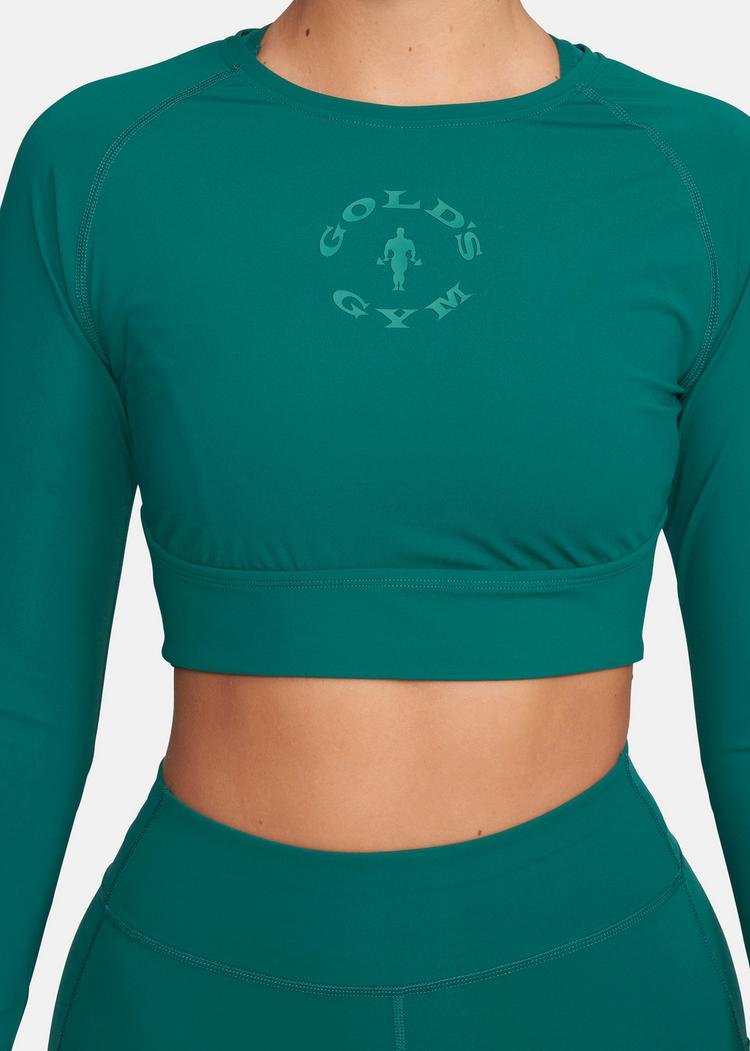 Gold's Gym Gold's Gym HELEN Croptop Damen - malachite - 1 | SportScheck