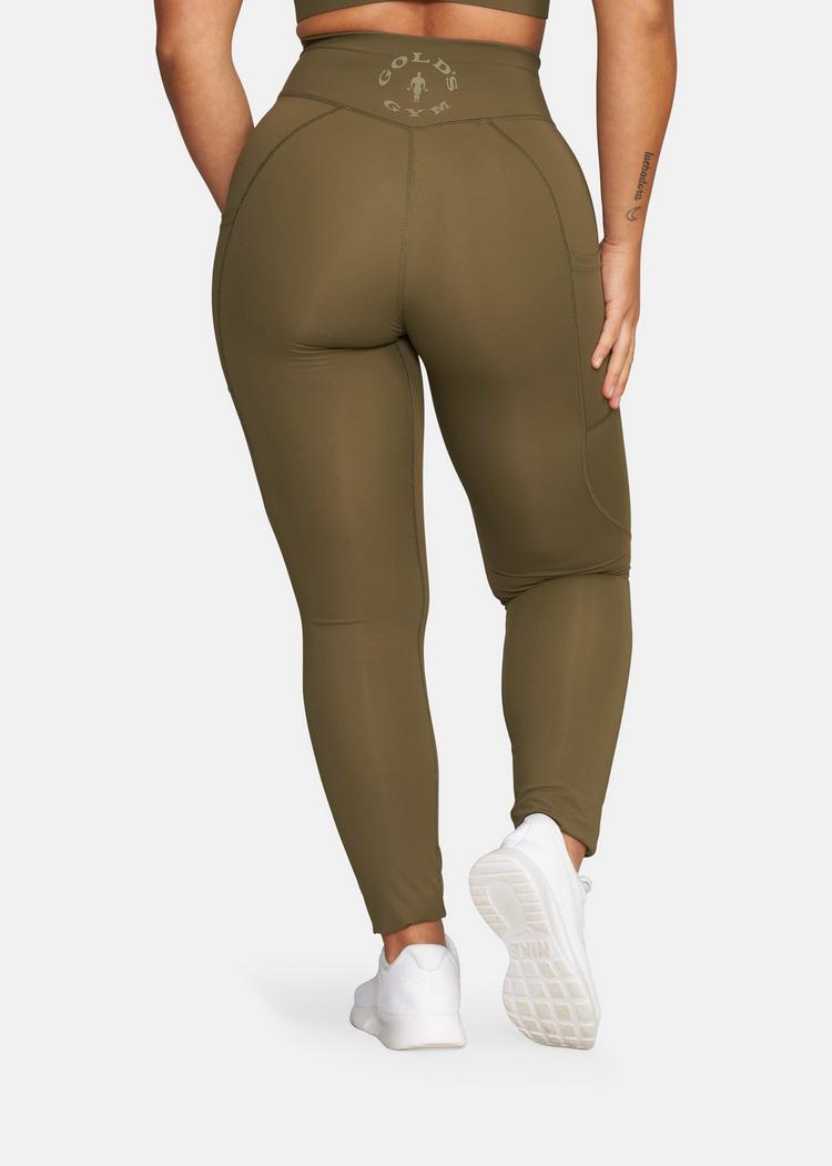 Gold's Gym Gold's Gym BROOKE Leggings Damen - dark olive - 2 | SportScheck