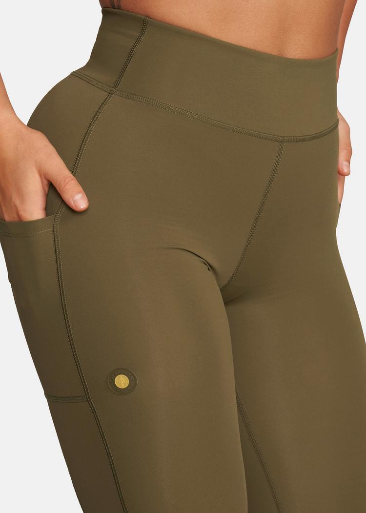 Gold's Gym Gold's Gym BROOKE Leggings Damen - dark olive - 1 | SportScheck