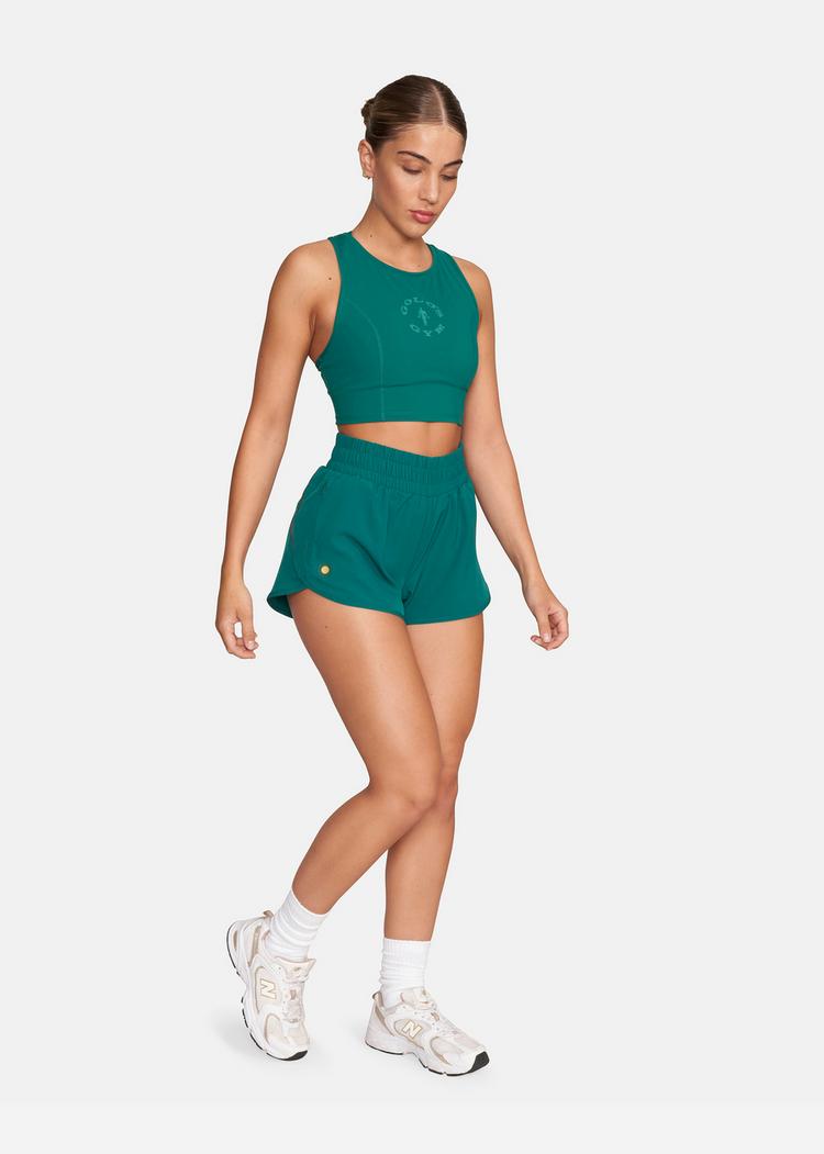 Gold's Gym Gold's Gym LAURA Croptop Damen - malachite - 1 | SportScheck