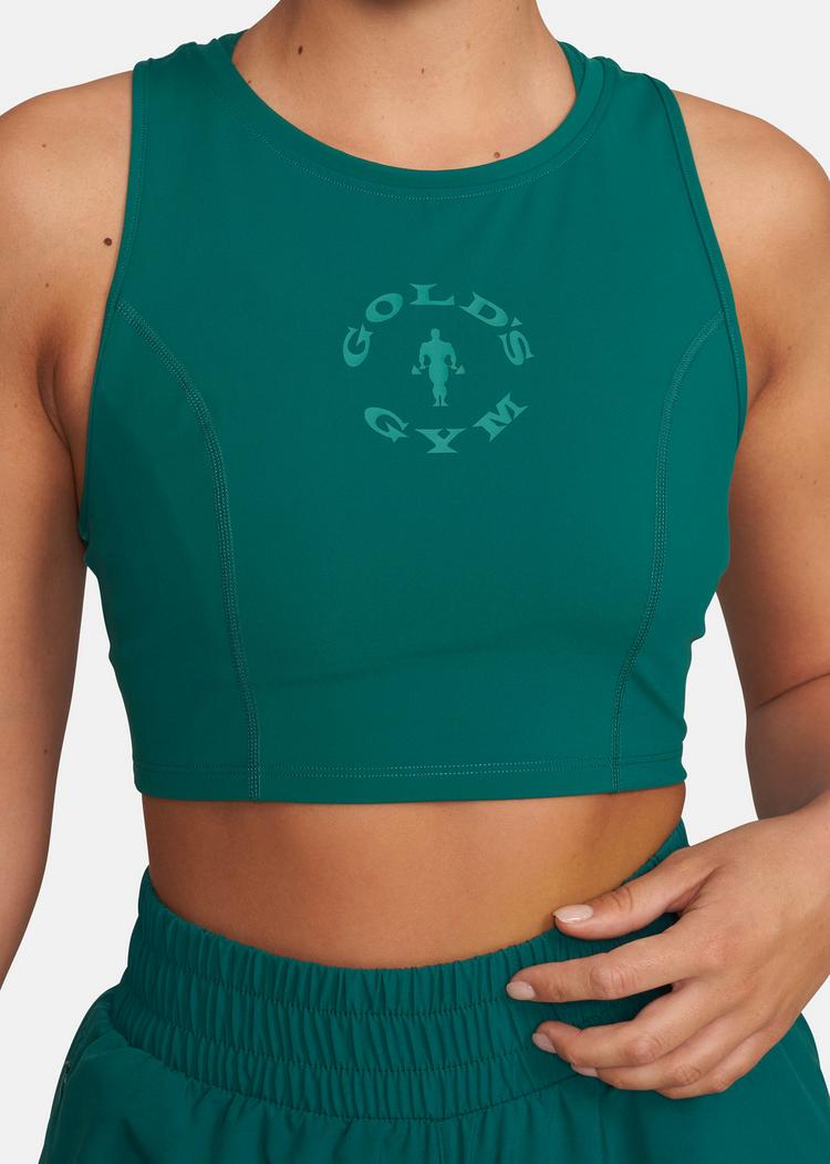 Gold's Gym Gold's Gym LAURA Croptop Damen - malachite - 1 | SportScheck