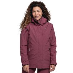 Rückansicht von Schöffel Hiking 3in1 Jacket Style Tamina WMS Outdoorjacke Damen 3825 pink