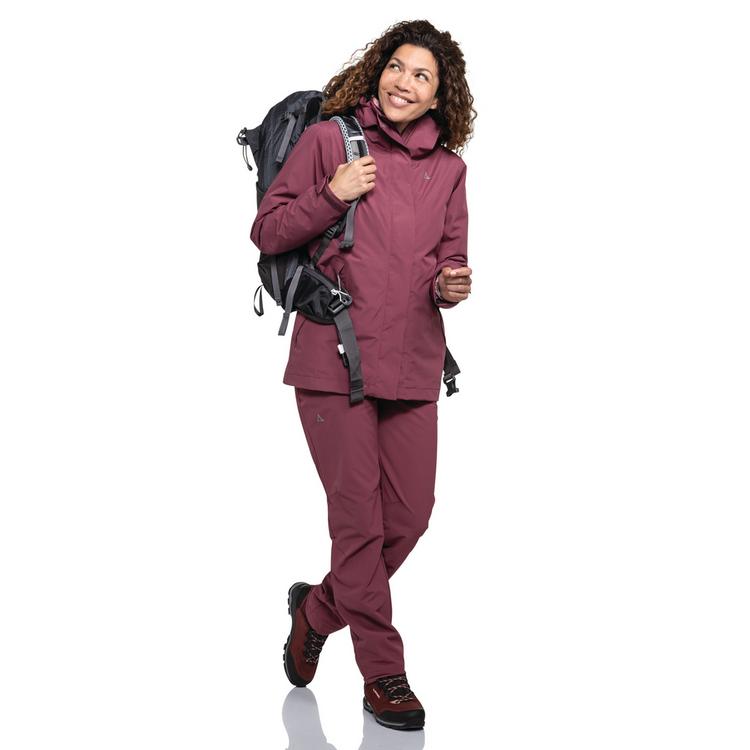 Sch&ouml;ffel Sch&ouml;ffel Hiking 3in1 Jacket Style Tamina WMS Outdoorjacke Damen - 3825 - pink - 0 | SportScheck