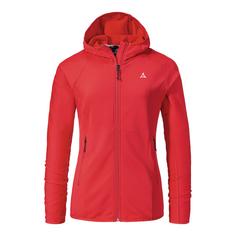 Schöffel Hiking Fleece Hoody Style Cascata WMS Fleecejacke Damen 2030 rot