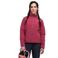 Rückansicht von Schöffel Bike Ins Jacket Style Salza WMS Fahrradjacke Damen 3750 rot