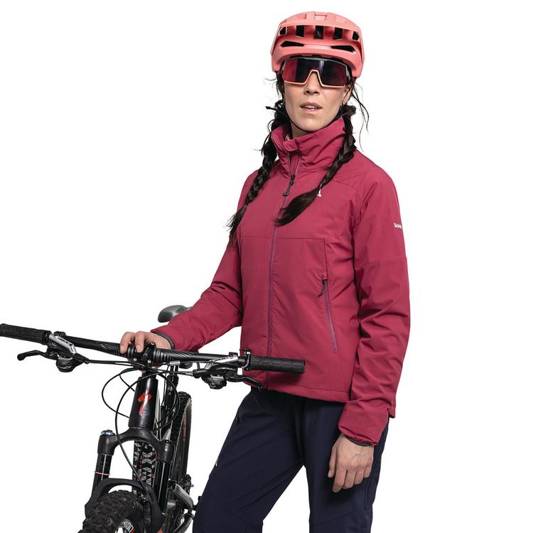 Sch&ouml;ffel Sch&ouml;ffel Bike Ins Jacket Style Salza WMS Fahrradjacke Damen - 3750 - rot - 0 | SportScheck