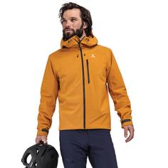 Rückansicht von Schöffel Bike Hybrid Jk Style Salza MNS Funktionsjacke Herren 5735 gelb