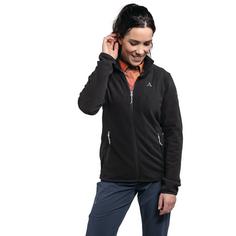 Rückansicht von Schöffel Hiking Fleece Jk Style Ash WMS Fleecejacke Damen black