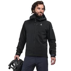 Rückansicht von Schöffel Bike Hybrid Jk Style Salza MNS Funktionsjacke Herren black