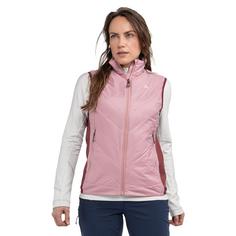 Rückansicht von Schöffel Hiking Hybrid Vt Style Cascata WMS Outdoorweste Damen 3465 pink