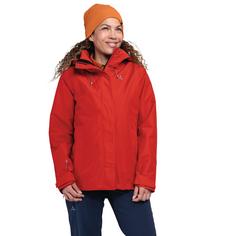 Rückansicht von Schöffel Hiking 3in1 Jacket Style Okere WMS Outdoorjacke Damen 2050 rot