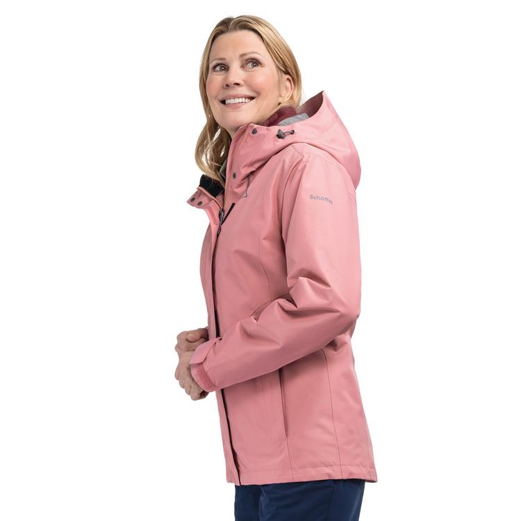 Sch&ouml;ffel Sch&ouml;ffel Hiking 3in1 Jacket Style Okere WMS Outdoorjacke Damen - 3465 - pink - 2 | SportScheck