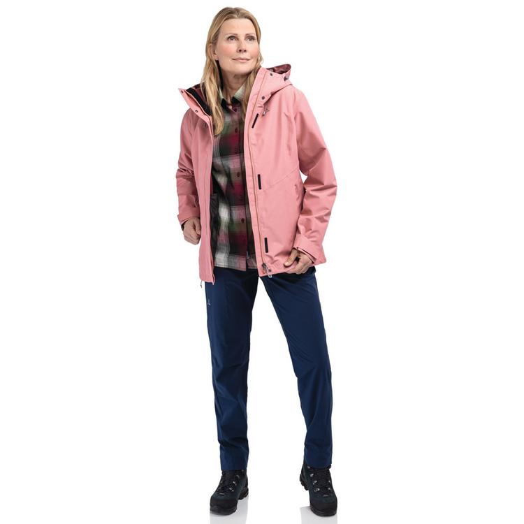 Sch&ouml;ffel Sch&ouml;ffel Hiking 3in1 Jacket Style Okere WMS Outdoorjacke Damen - 3465 - pink - 0 | SportScheck