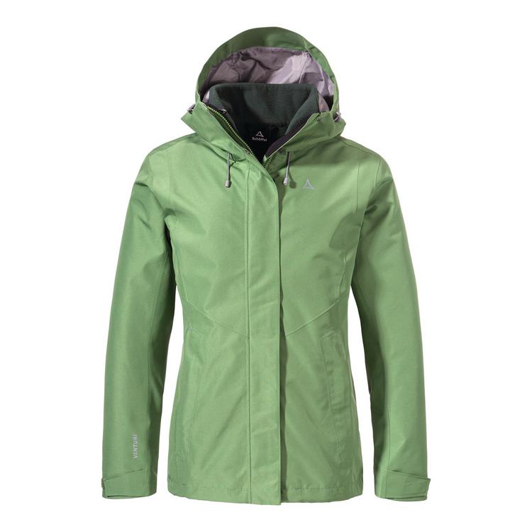 Sch&ouml;ffel Sch&ouml;ffel Hiking 3in1 Jacket Style Okere WMS Outdoorjacke Damen - 6485 - gr&uuml;n - 0 | SportScheck