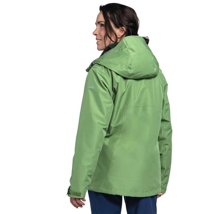 Sch&ouml;ffel Sch&ouml;ffel Hiking 3in1 Jacket Style Okere WMS Outdoorjacke Damen - 6485 - gr&uuml;n - 1 | SportScheck
