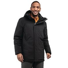 Rückansicht von Schöffel Urban Ins Parka Style Crivat MNS Funktionsjacke Herren black