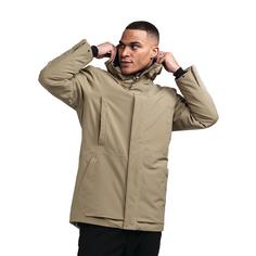 Rückansicht von Schöffel Urban Ins Parka Style Crivat MNS Funktionsjacke Herren 4725 braun