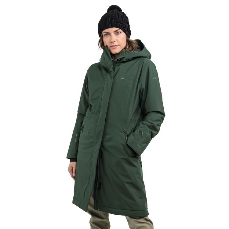 Sch&ouml;ffel Sch&ouml;ffel Urban Ins Coat Style Gregale WMS Funktionsmantel Damen - 6965 - gr&uuml;n - 0 | SportScheck