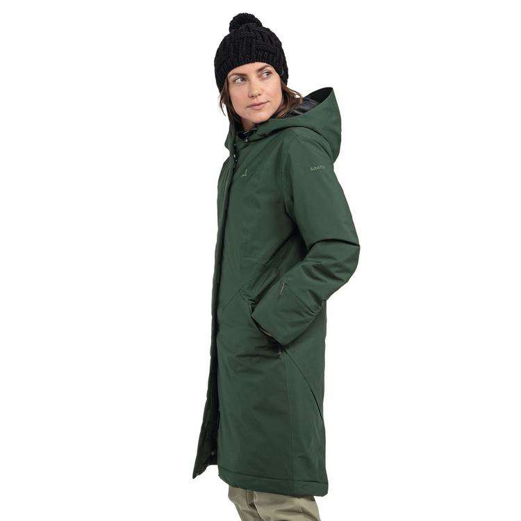 Sch&ouml;ffel Sch&ouml;ffel Urban Ins Coat Style Gregale WMS Funktionsmantel Damen - 6965 - gr&uuml;n - 2 | SportScheck