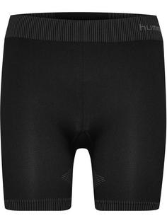 hummel HUMMEL FIRST SEAMLESS SHORT TIGHTS WOMAN Funktionsshorts Damen BLACK