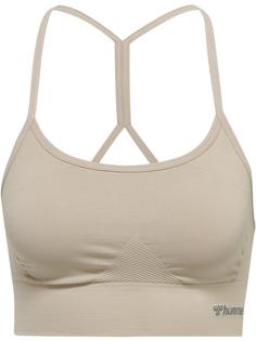 hummel hmlTIFFY SEAMLESS SPORTS TOP Funktionstop Damen CHATEAU GRAY