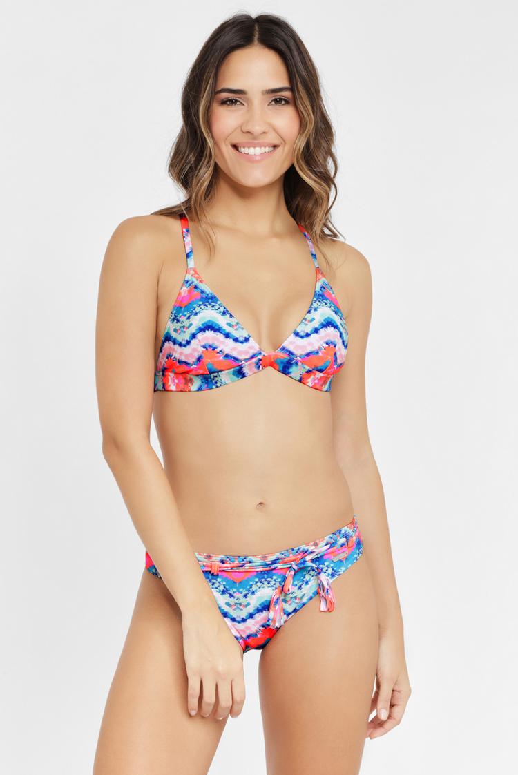 VENICE BEACH VENICE BEACH Bikini-Hose Bikini Hose Damen - blau-orange - 0 | SportScheck