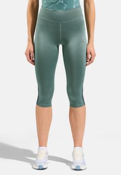 Rückansicht von Odlo Lauftights Damen arctic dark slate(40268)