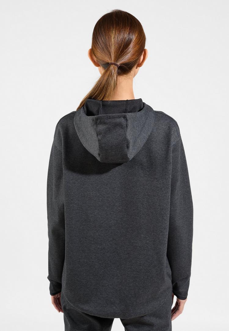 Odlo Odlo Laufhoodie Damen - dark grey melange(10734) - 1 | SportScheck