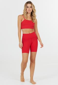 Rückansicht von Athlecia Bloom Sport-BH Damen 4148 Tomato