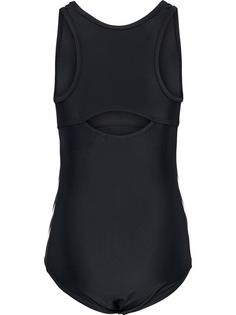 Rückansicht von hummel hmlJENNA SWIMSUIT Badeanzug Kinder BLACK