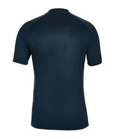Rückansicht von Nike Team Training T-Shirt Laufshirt Herren blau