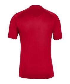 Rückansicht von Nike Team Training T-Shirt Laufshirt Herren rot