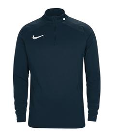 Nike Team Training HalfZip Sweatshirt Laufshirt Herren blau