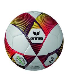Erima Hybrid Futsal Trainingsball Fußball rotgelb