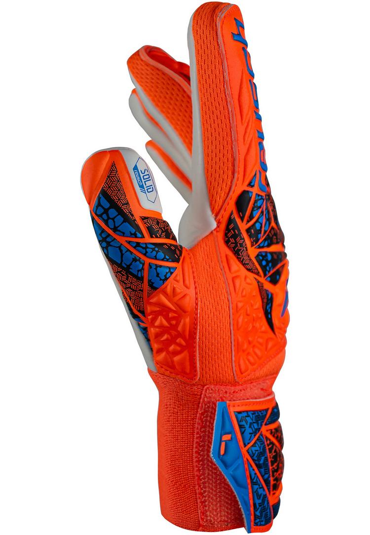 Reusch Reusch Attrakt Starter Solid Junior Torwarthandschuhe - 2210 hyper orng/elec blue - 0 | SportScheck
