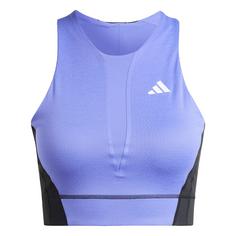 adidas Tennis Pro HEAT.RDY Crop-Top Croptop Damen Cobalt Blue / Black