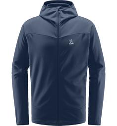 Haglöfs Frost Mid Hood Fleecejacke Herren Tarn Blue