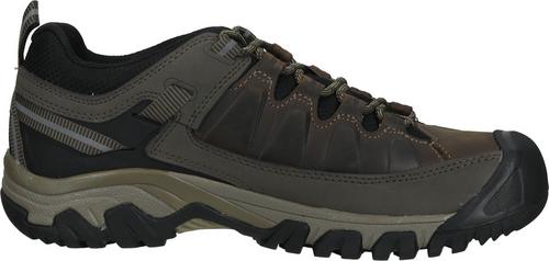 Rückansicht von Keen Wanderschuhe Halbschuhe Herren Braun/Schwarz