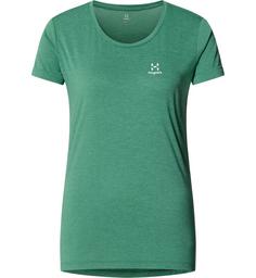 Haglöfs Ridge Hike Tee Funktionsshirt Damen Dk Jelly Green