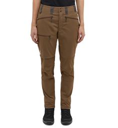 Rückansicht von Haglöfs Mid Standard Pant Trekkinghose Damen Teak Brown